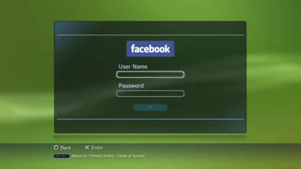 Функция facebook в системе ps3 больше не доступны